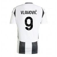 Juventus Dusan Vlahovic #9 Domáci futbalový dres 2024-25 Krátky Rukáv